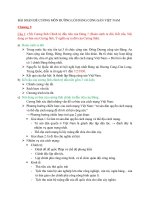 BÀI SOẠN đề CƯƠNG môn ĐƯỜNG lối ĐẢNG CỘNG sản VIỆT NAM