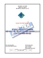 Sử dụng phần mềm ActivInspire giúp người học tìm hiểu kiến thức Chương 2, 3, 4 và 5 Giáo trình Thiên văn học