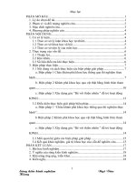 một số biện pháp giúp trẻ học tốt môn khám phá khoa học