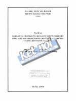 Bồi dưỡng học sinh giỏi Hóa học thông qua dạy học phần điện hóa học ở trường trung học phổ thông