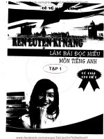 REN LUYEN LAM BAI KI NANG LAM BAI DOC HIEU TIENG ANH TAP 1 CO MAI PHUONG