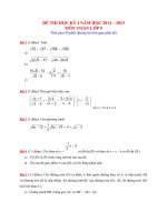 7 DE THI HOC KI 1 TOAN LOP 9