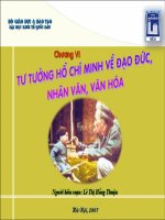 Bài giảng về Tư tưởng Hồ Chí Minh  Chương II