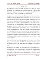 Luận văn kế toán bán hàng và xác định kết quả bán hàng công ty TNHH thương mại và thiết bị y tế thanh trì