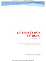 LY THUYET HOA CO DONG TRONG 300 CAU TRAC NGHIEM CO GIAI CHI TIET