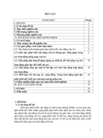 SKKN mầm non: MỘT SỐ GIẢI PHÁP NHẰM NÂNG CAO HIỆU QUẢ        GIÁO DỤC PHÁT TRIỂN VẬN ĐỘNG CHO TRẺ 4  5 TUỔI TẠI TRƯỜNG MẦM NON XÃ BA ĐÌNH