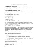 Tài liệu ôn tập môn Mien dich hoc