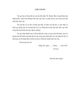 Hoàn thiện hệ thống kiểm soát nội bộ tại công ty TNHH MTV cấp thoát nước   môi trường tỉnh bình dương 