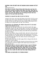 NHỮNG CON XỐ BIẾT NÓI VỀ NGÀNH KINH DOANH XỔ SỐ VN