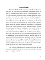 SKKN mầm non đạt giải huyện: Một số biện pháp giúp trẻ hoạt động góc høng thó