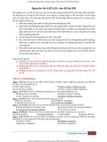 tài liệu ôn thi hóa học 2017 rất hay