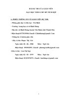 giáo án dạy học tích hợp môn Ngữ văn năm học: 2016 2017    Bài 11. Tiết 39:   ẾCH NGỒI ĐÁY GIẾNG