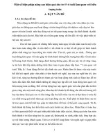 SKKN mầm non: Một số biện pháp nâng cao hiệu quả cho trẻ 5 6 tuổi làm quen với biểu tượng toán