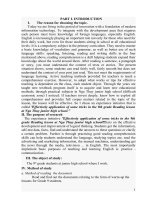 SKKN tiếng anh:  Effectively application of some tricks in the 9th grade Reading lesson at Nga Thuy junior high school