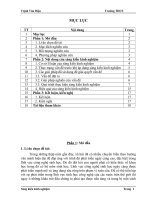 Phương pháp giảng dạy các bài thực hành trong môn Sinh học 7 ở trường THCS Nga Lĩnh