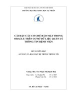 Bài cuối khóa môn An toàn bảo mật thông tin