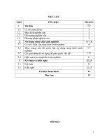 KINH NGHIỆM DẠY BÀI 21: TIẾT 24 “ QUANG HỢP ”  MÔN SINH HỌC LỚP 6 Ở TRƯỜNG THCS NGA YÊN