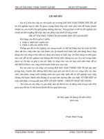 THUYET MINH DO AN TOT NGHIEP LOAI UU NGHANH XAY DUNG DAN DUNG VA CONG NGHIEP