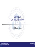 Chương 04: CẤU TRÚC RẼ NHÁNH TRONG C