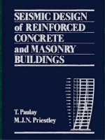 Seismic design of reinforced concrete and masonry buildings   t paulay,m priestley (1992) 
