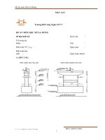 thuyết minh đồ án nền móng