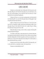 Thực tập tốt nghiệp nhà máy hóa chất biên hòa VICACO