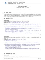 Bài tập chương 2: Predicate Logic  Proof  Discrete Structures for Computer Science (CO1007)