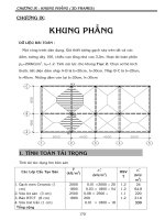 Tính nội lực và cốt thép bằng chương trình sap 2000 version 9 Chương 9