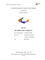 đồ án đo tốc độ theo nguyên lý không tiếp xúc