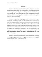 Nâng cao chất lượng dịch vụ khách hàng đối với nhóm sản phẩm rượu, bánh kẹo tại Công ty cổ phần Hoàng Giang