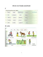 family and friends test