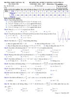 đề ktra 45 phút môn toán 12 (2)