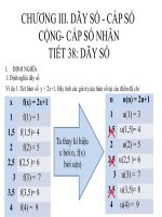 dãy số thi giáo viên giỏi