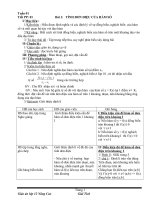 Giáo án giải tích 12 nâng cao học kì I