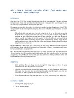 Mô – Đun Tương Lai Bền Vững Lồng Ghép Vào Chương Trình Giảng Dạy