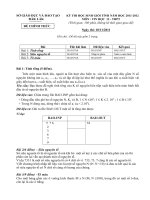 đề hsg tin hoc dap an 2011 