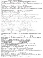 Giáo án giải tích 12 nâng cao: Các bài luyện tập
