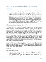 MÔ – ĐUN TRI THỨC BẢN ĐỊA VÀ SỰ BỀN VỮNG