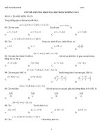 Giáo án tổng hợp giải tích 12 nâng cao