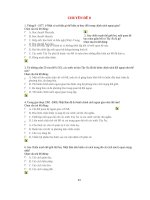 Câu hỏi trắc nghiệm môn lịch sử lớp 12 viết theo 10 chuyên đề sử việt nam và sử thế giới quyển 2 