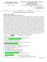 đề thi TN THPT môn tiếng anh lớp 10 (3) 