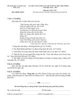 ĐỀ ôn THI vào lớp 10 môn NGỮ văn ( CHUYÊN) (1) 