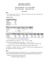 Bài tập cá nhân môn kinh tế quản lý 