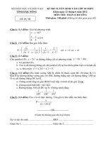 ĐỀ THI CHÍNH THỨC VÀO LỚP 10 MÔN TOÁN CHUYÊN  (3)