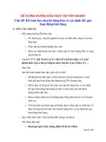 ĐỀ CƯƠNG HƯỚNG DẪN THỰC TẬP TỐT NGHIỆP - Chủ đề: Kế toán lưu chuyển hàng hóa xác định kết hoạt động bán hàng