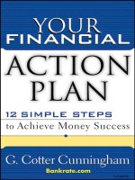 Your FInancial action plan 12 simple steps to achive money success