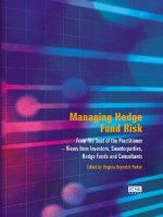 Managing hedge fund risk 