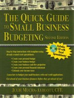The quick guide to small business budgeting 