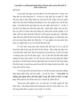 Lạm phát và những giải pháp kiềm chế lạm phát trong nền kinh tế nước ta hiện nay