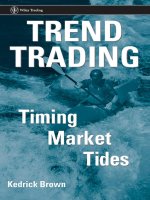 Trend trading timing market tides 